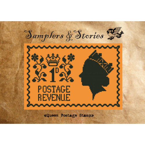 Queen Postage Stamp