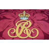 Коронация Карла III. Вышивка на коронации